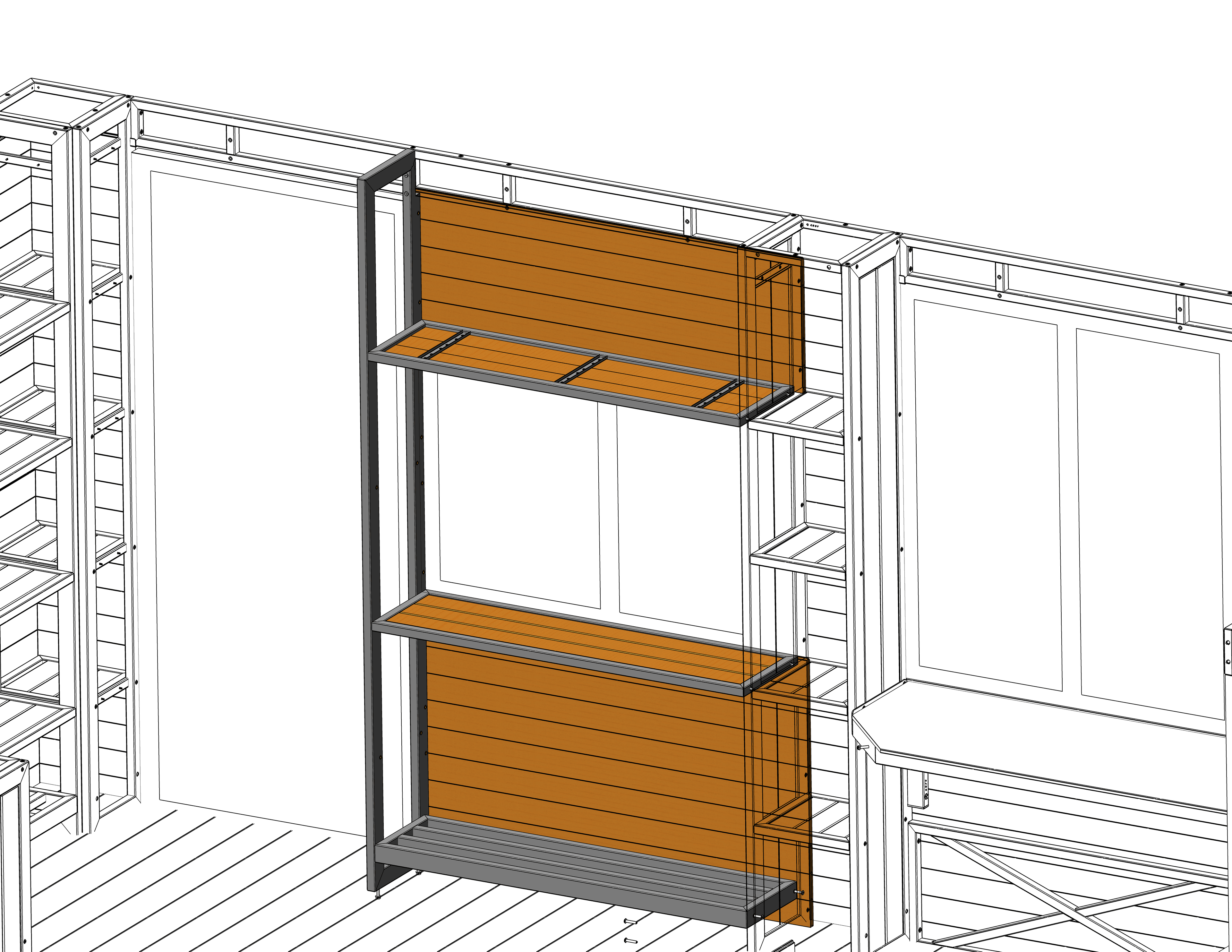 Секция Вход Бар