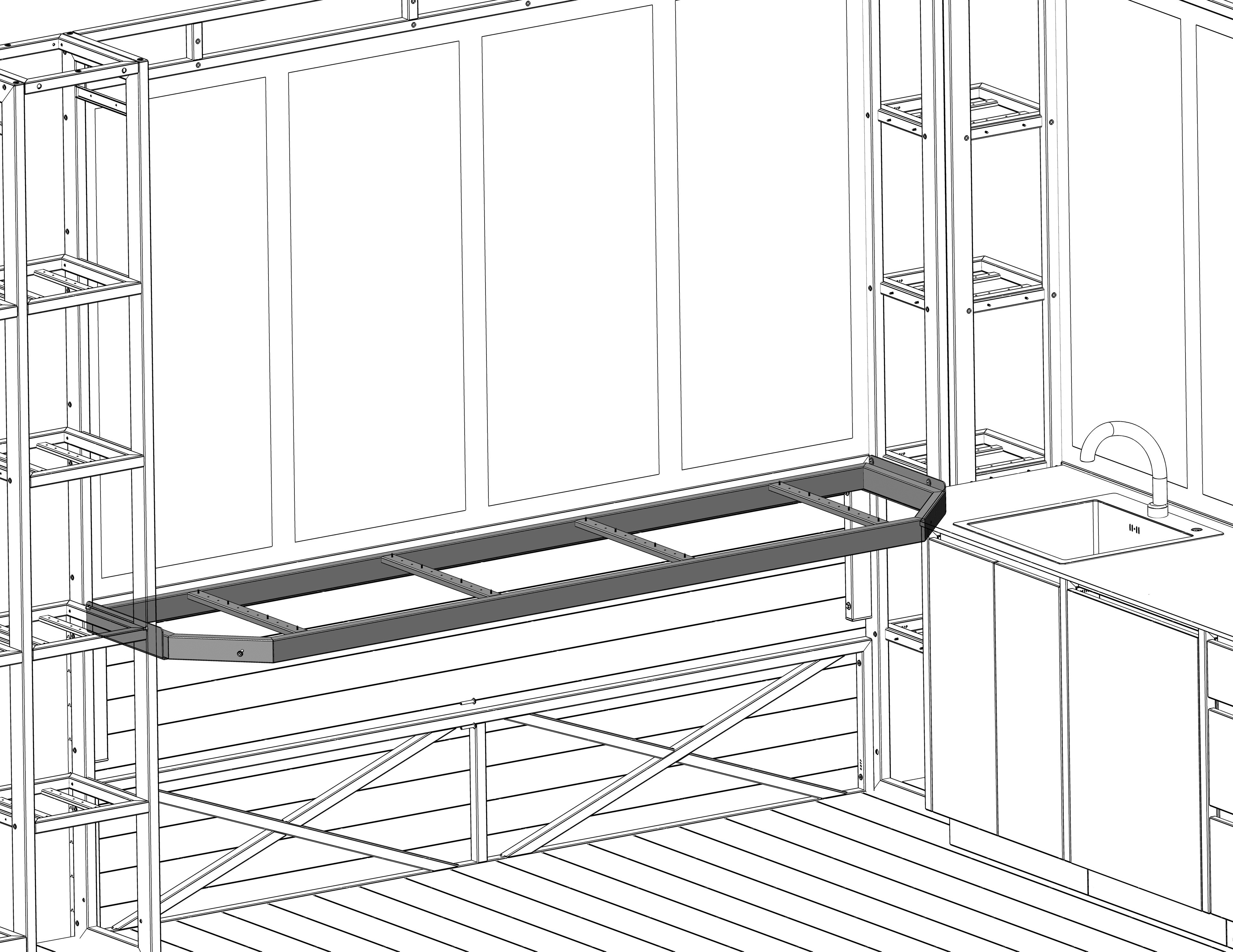 Подстолье 2400