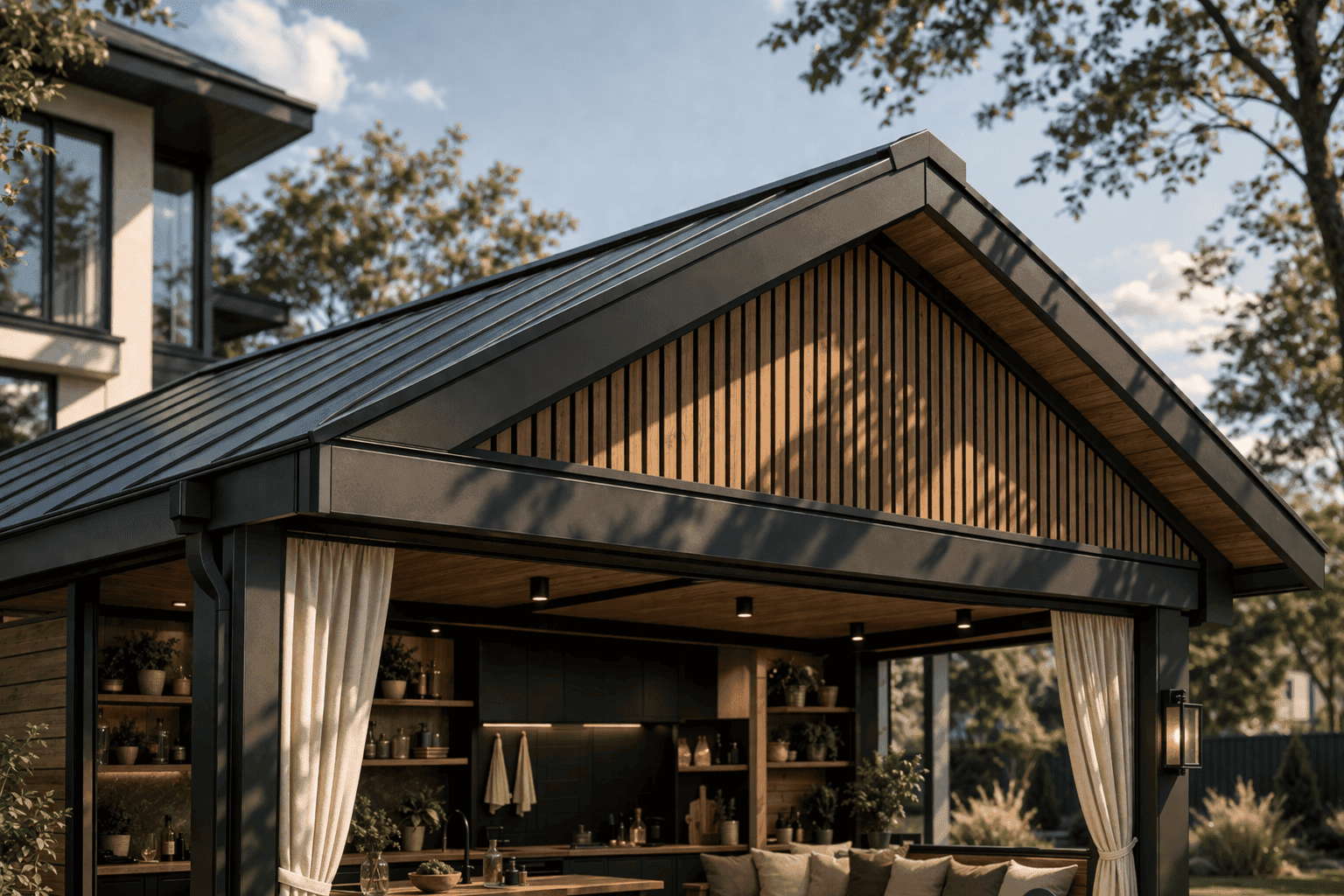 Кровля и фронтоны